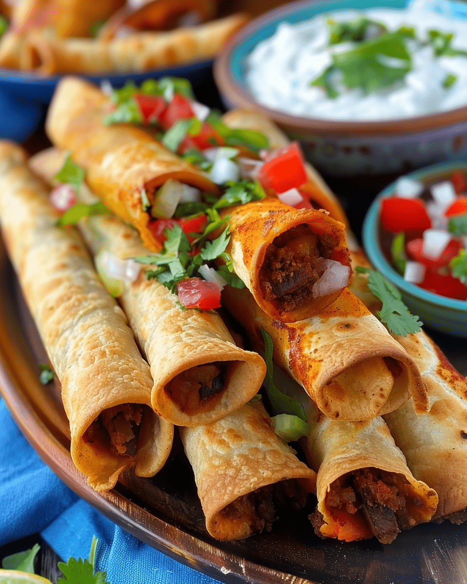 Homemade Taquitos