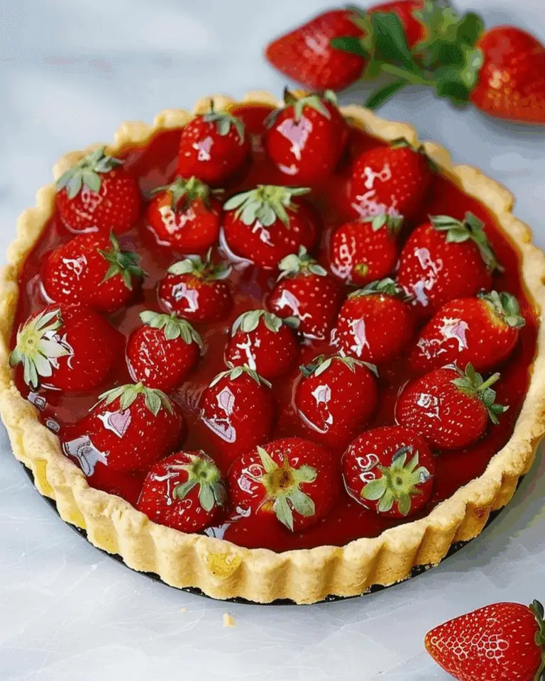 Glazed Strawberry Tart