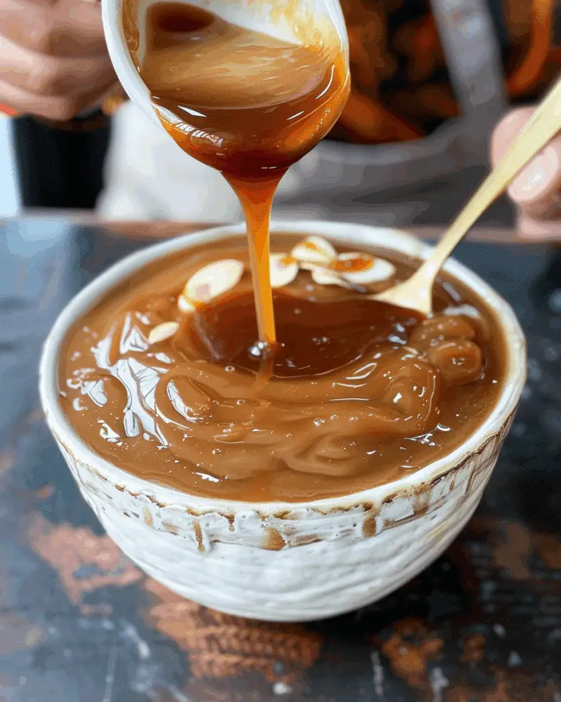 Healthy Salted Caramel Sauce