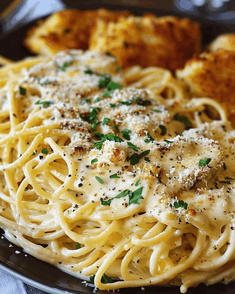 Cheesy Alfredo Three-Cheese Spaghetti Sauce