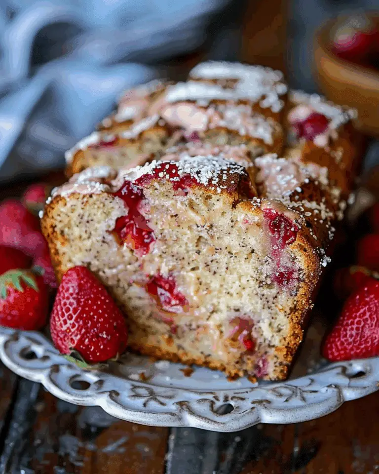 Strawberry Cream Cheese Banana Bread