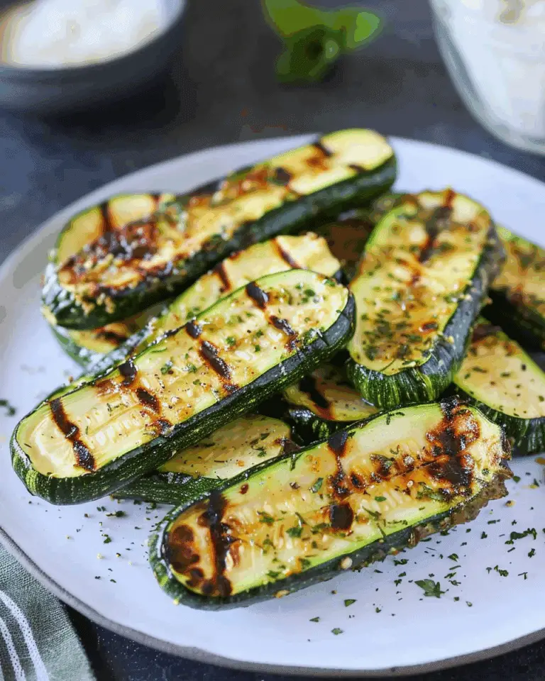 Grilled Zucchini
