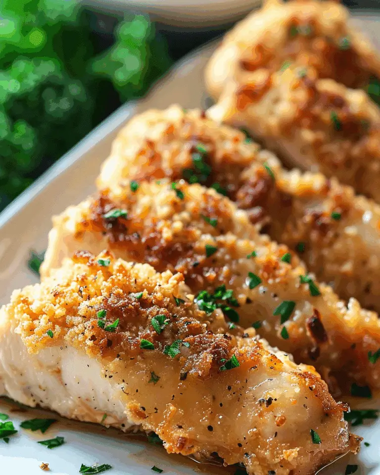 Baked Garlic Parmesan Chicken