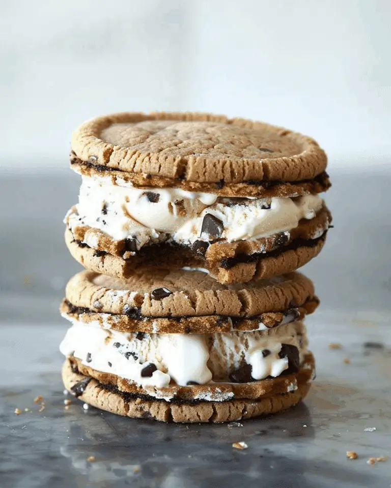 Cookie Ice Cream Sandwiches