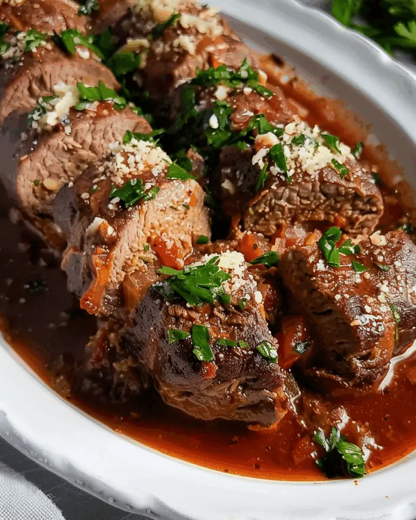 Beef Braciole