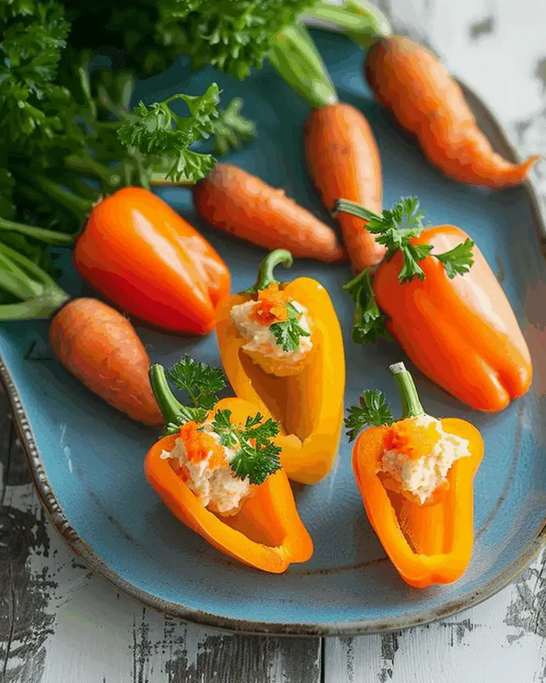 Easter Mini Bell Pepper Carrots