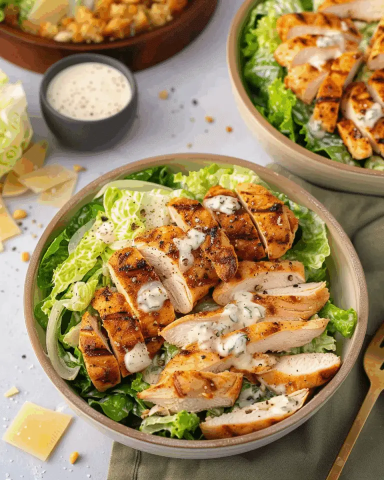 Grilled Chicken Caesar Salad