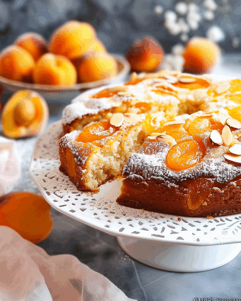 Apricot Almond Cake