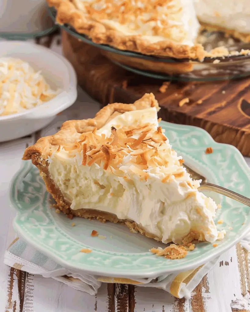 Easy Coconut Cream Pie