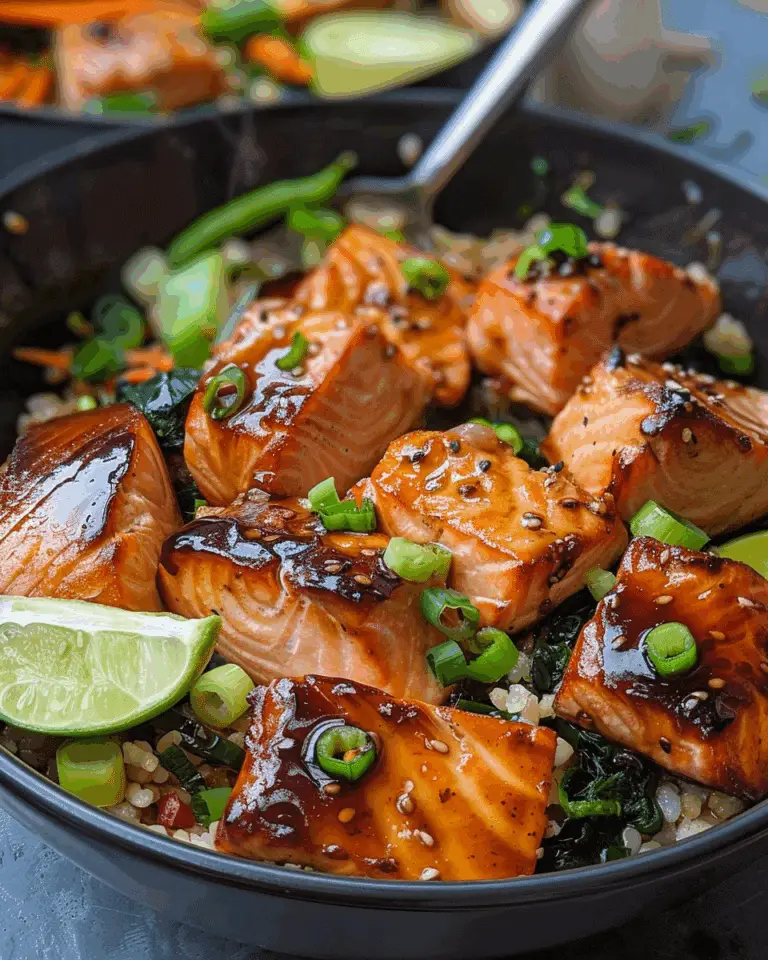 Fresh Teriyaki Salmon Bowls