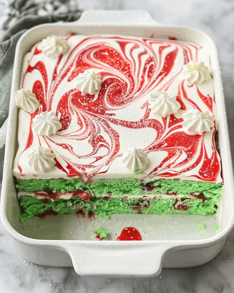 Christmas Poke Cake