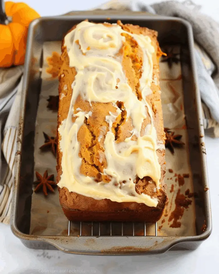 Pumpkin Cream Cheese Bread