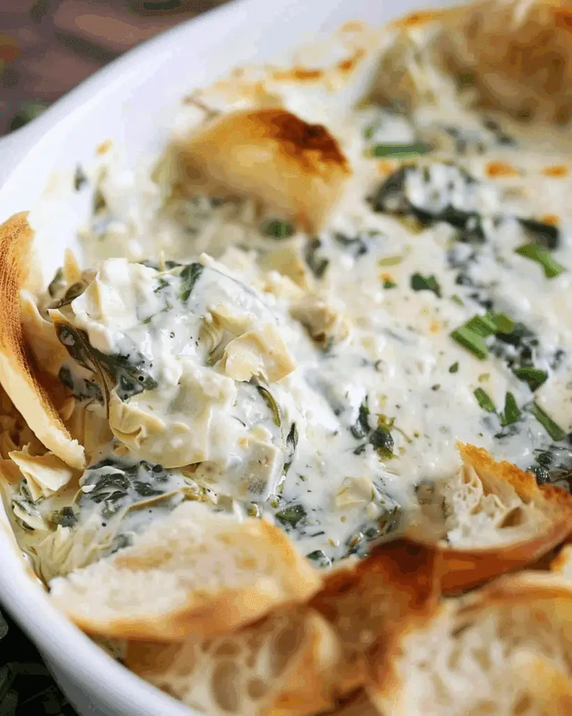 Slow Cooker Spinach Artichoke Dip