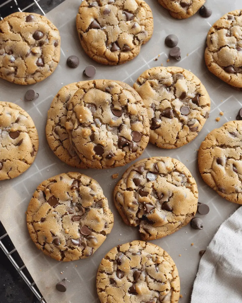 Bakery-Style Chocolate Chip Cookies