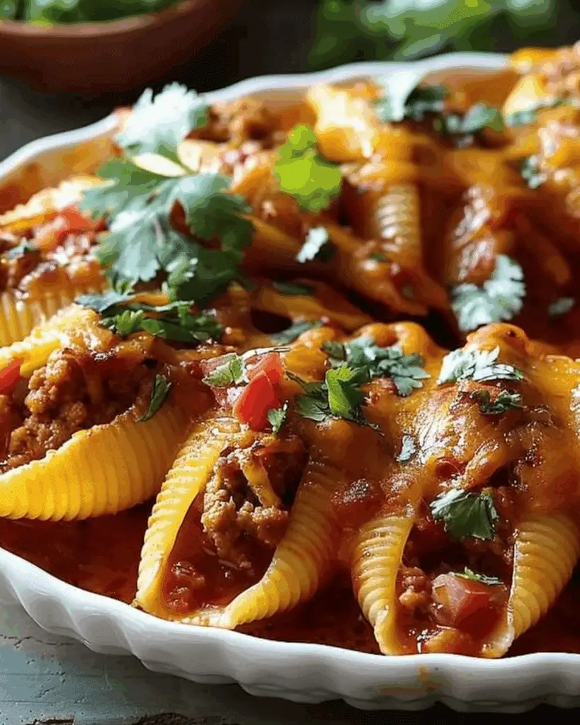 Mexican Stuffed Shells