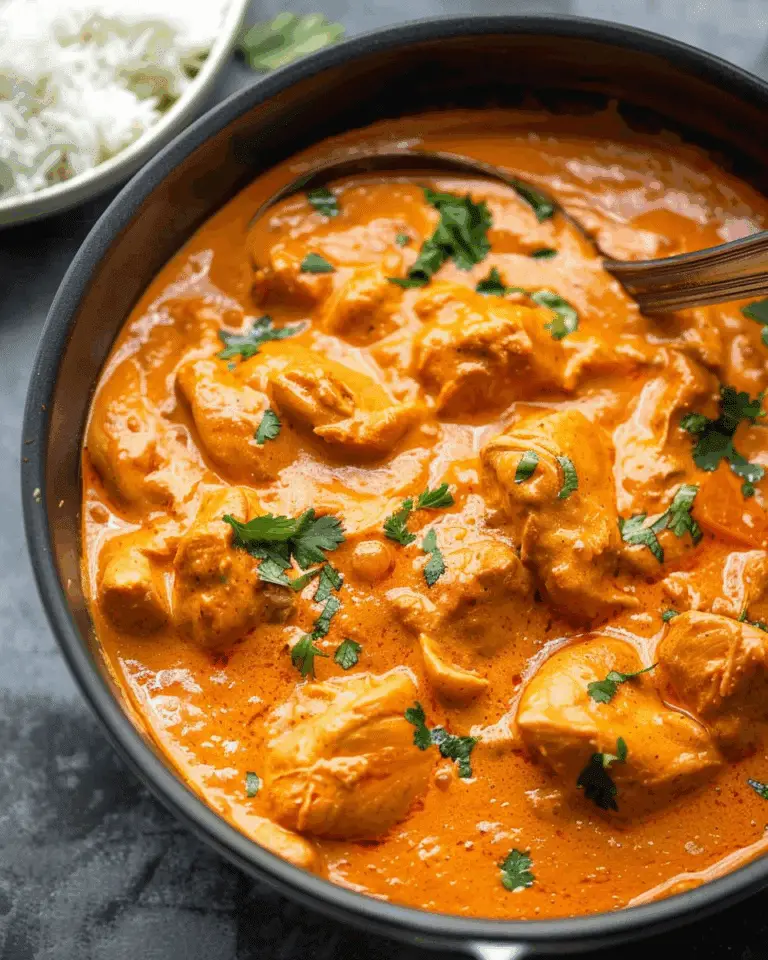 Easy Slow Cooker Butter Chicken