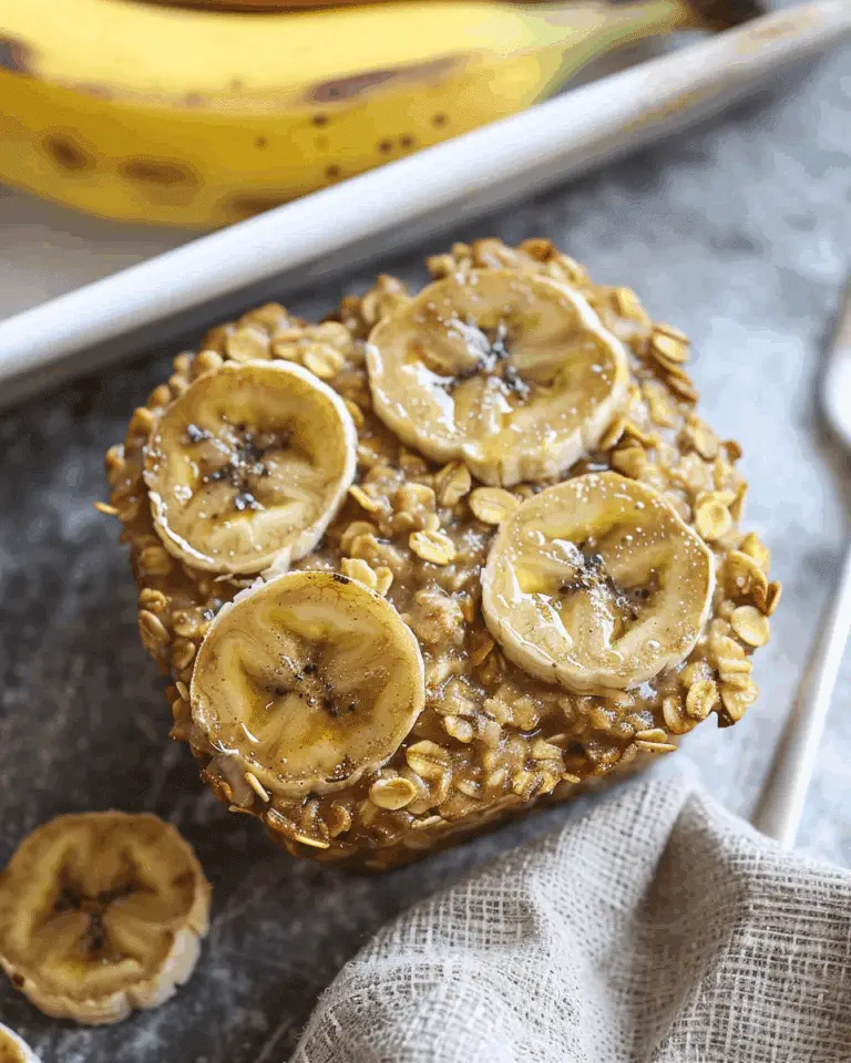 Banana Baked Oatmeal