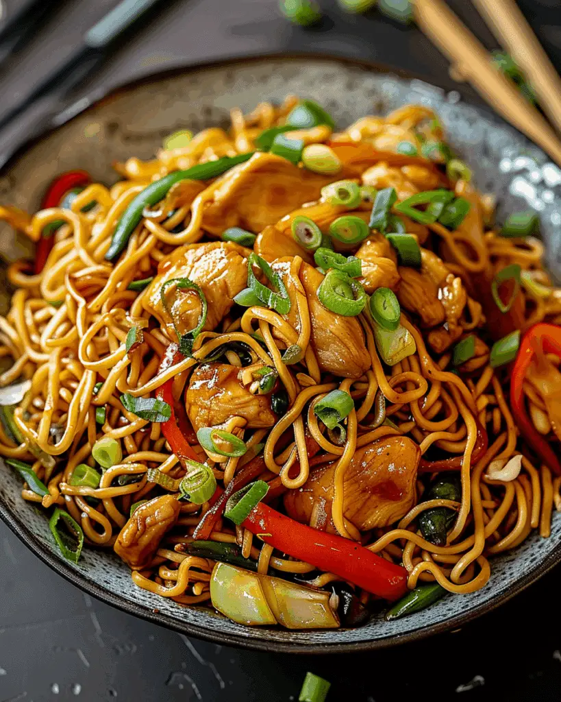 Chicken Chow Mein