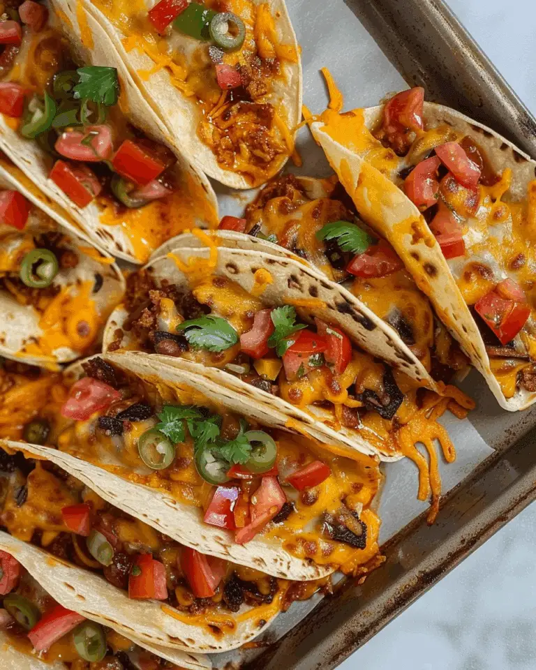 Sheet Pan Tacos