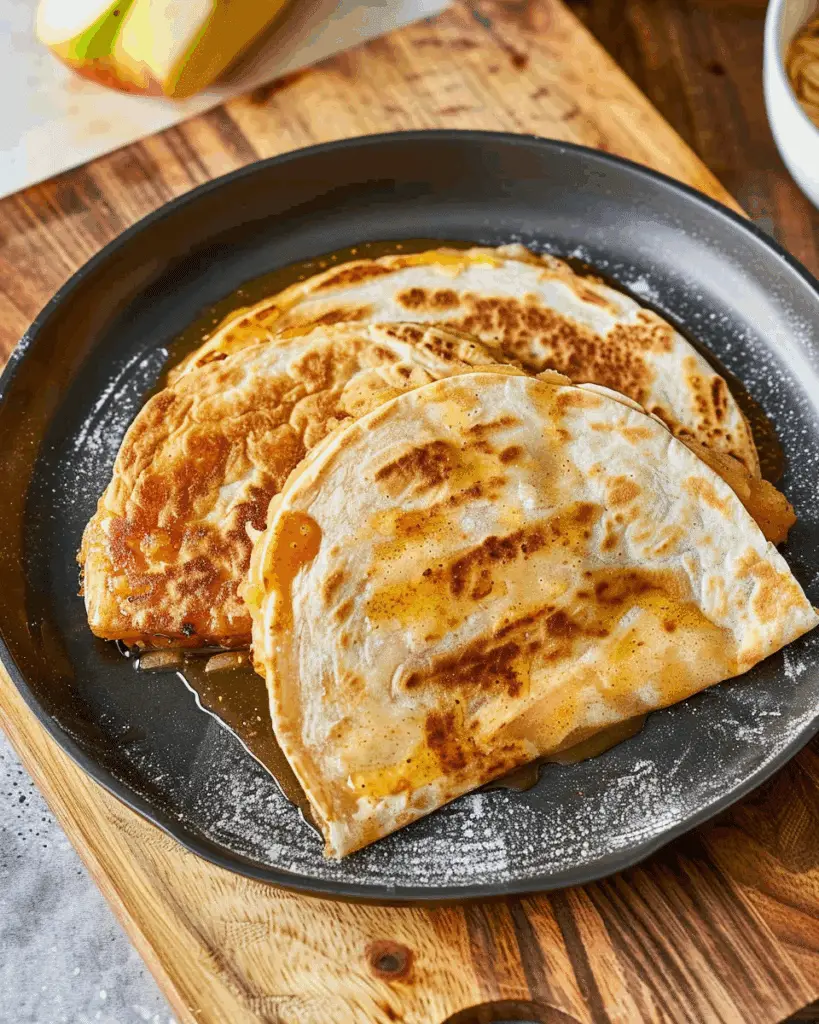 Apple Pie Quesadillas