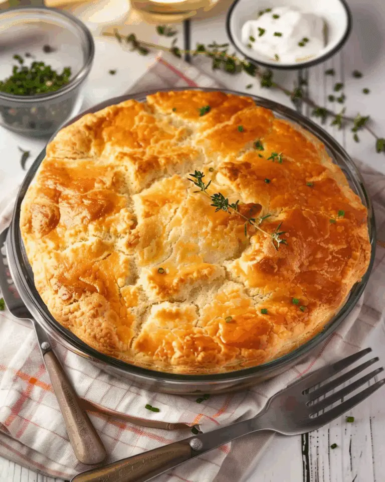 Chicken Biscuit Pot Pie