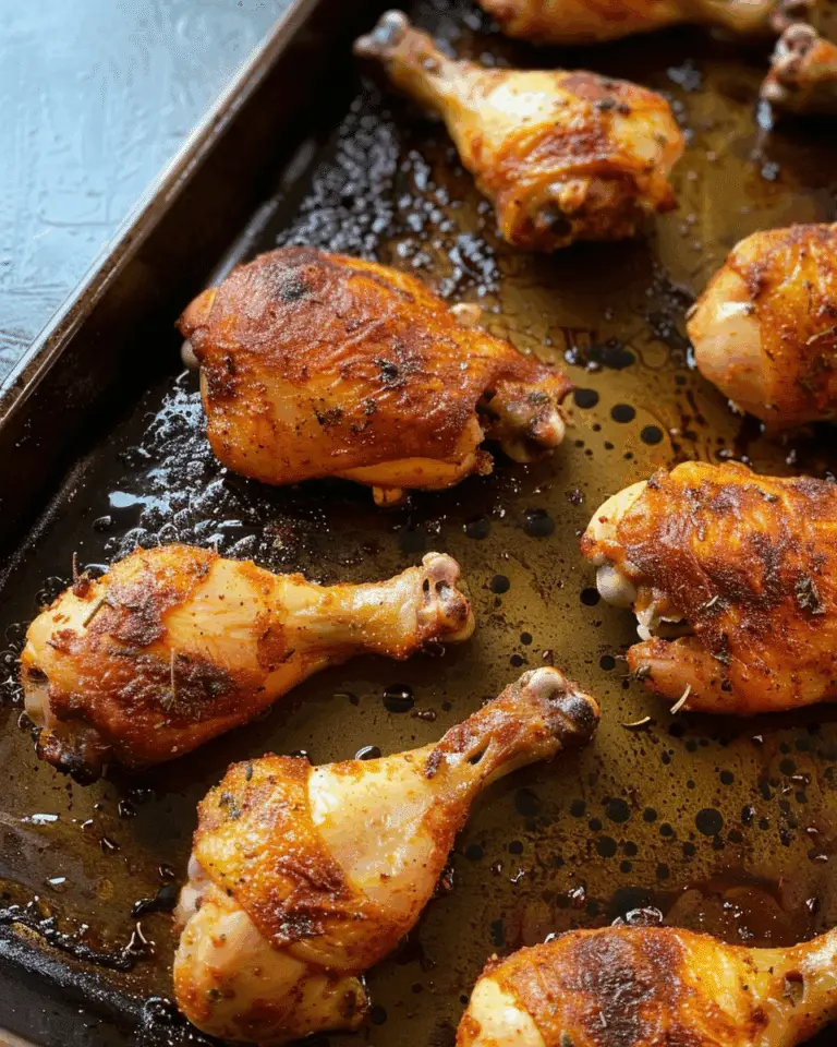 Crispy Baked Chicken Legs