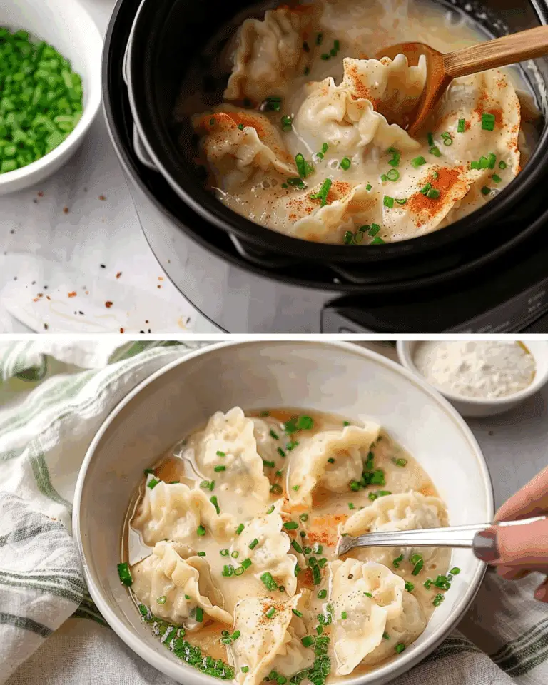 Slow Cooker Chicken & Dumplings