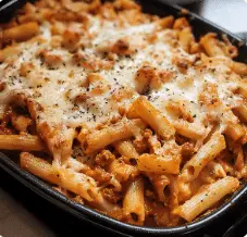 Irresistibly Cheesy Classic Baked Ziti