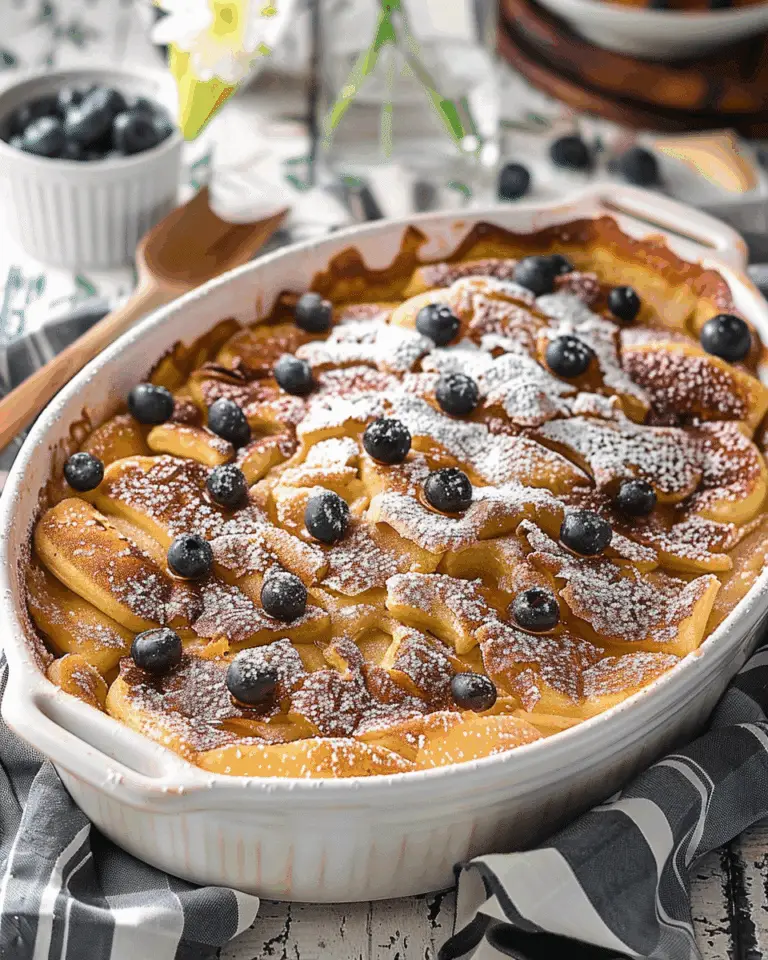 Make-Ahead Pancake Casserole