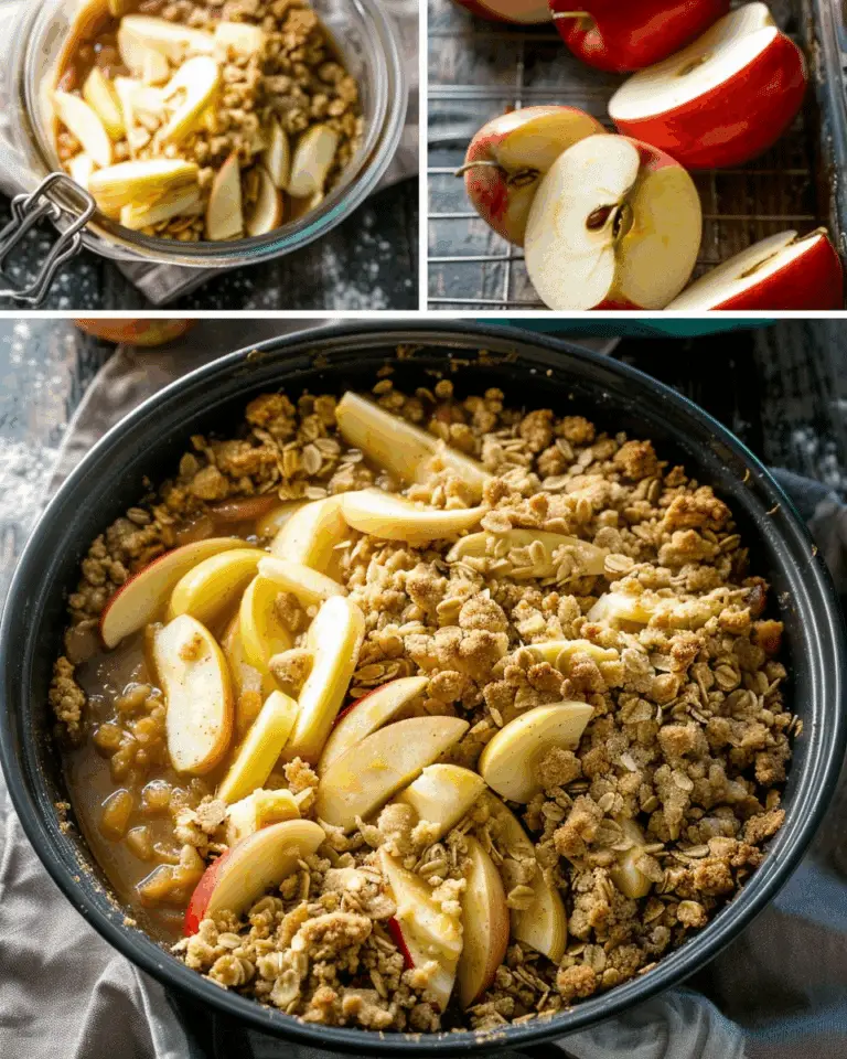 Slow Cooker Apple Crisp
