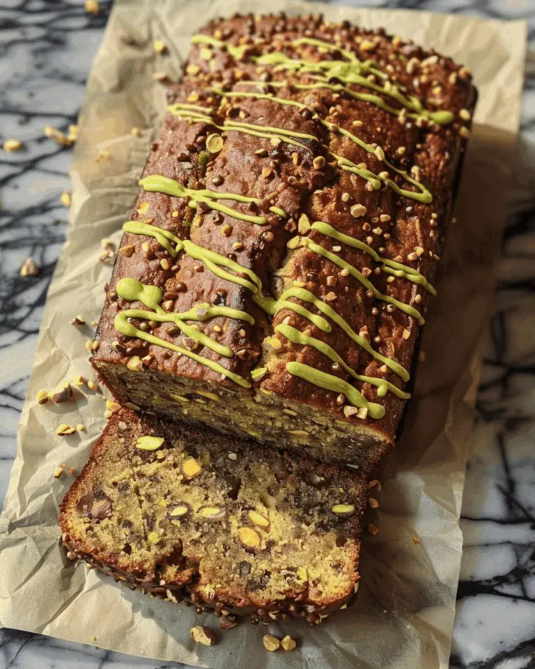 Pistachio Banana Bread