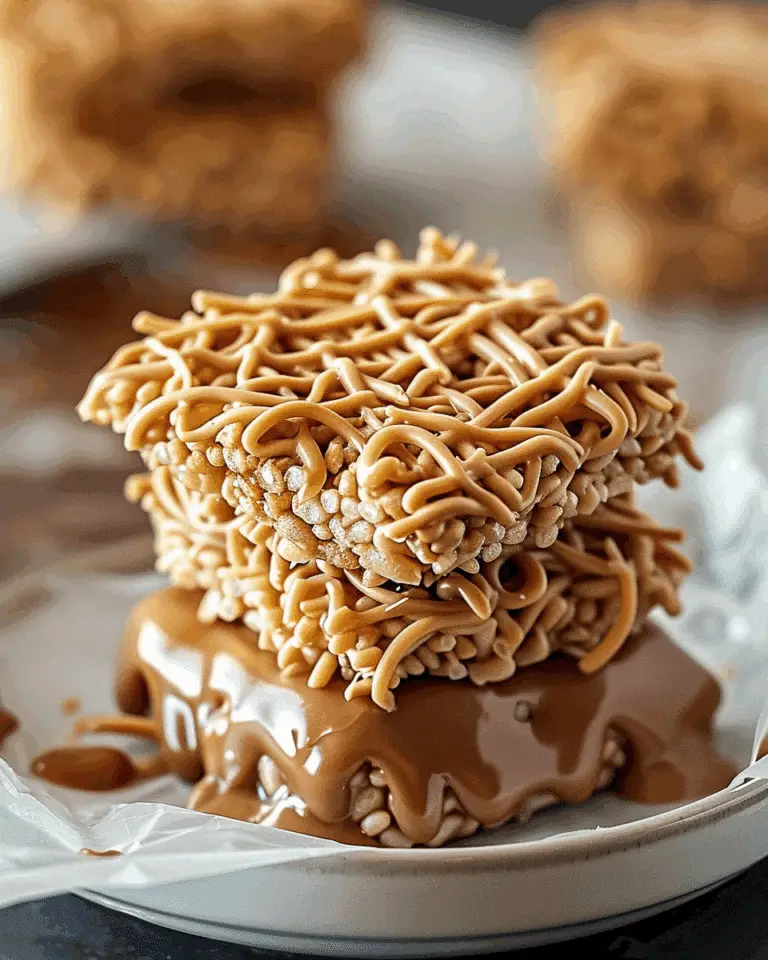 Easy No-Bake Peanut Butter Haystacks