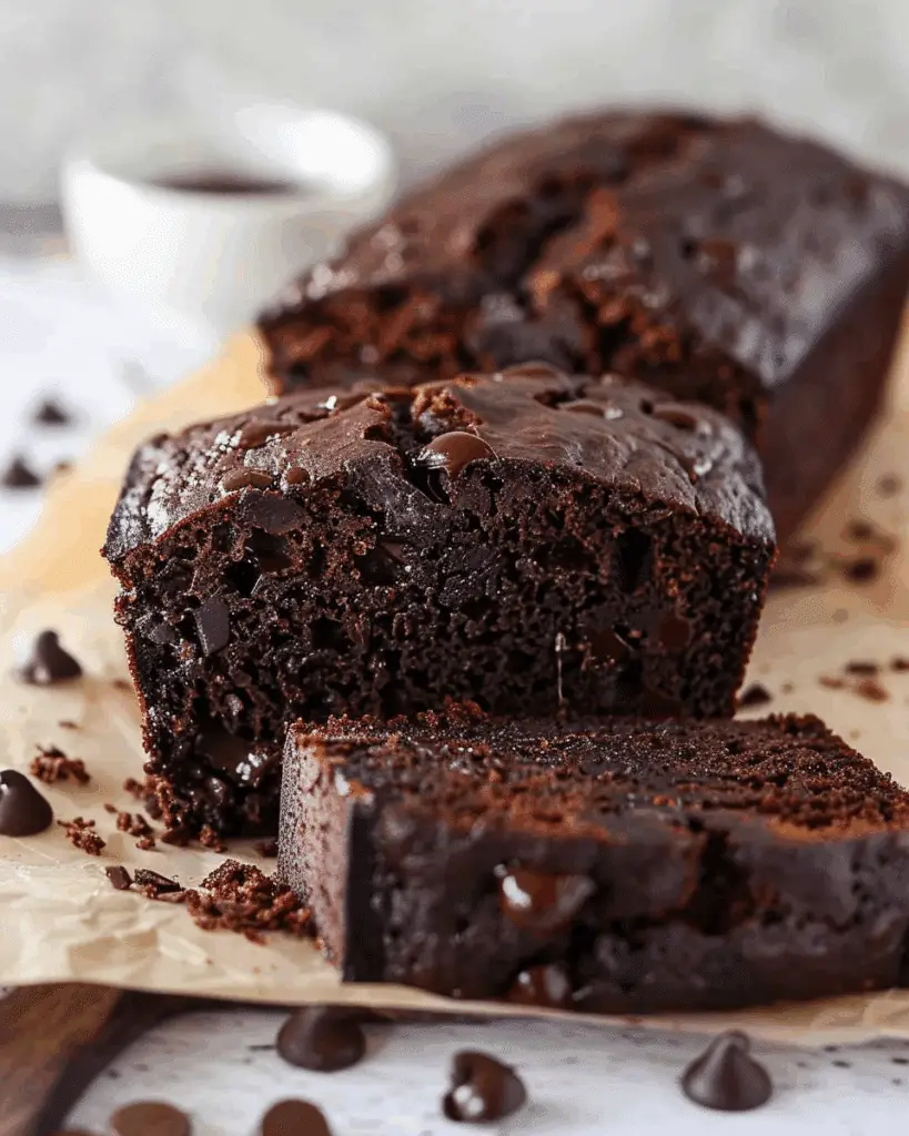 Easy Chocolate Banana Bread