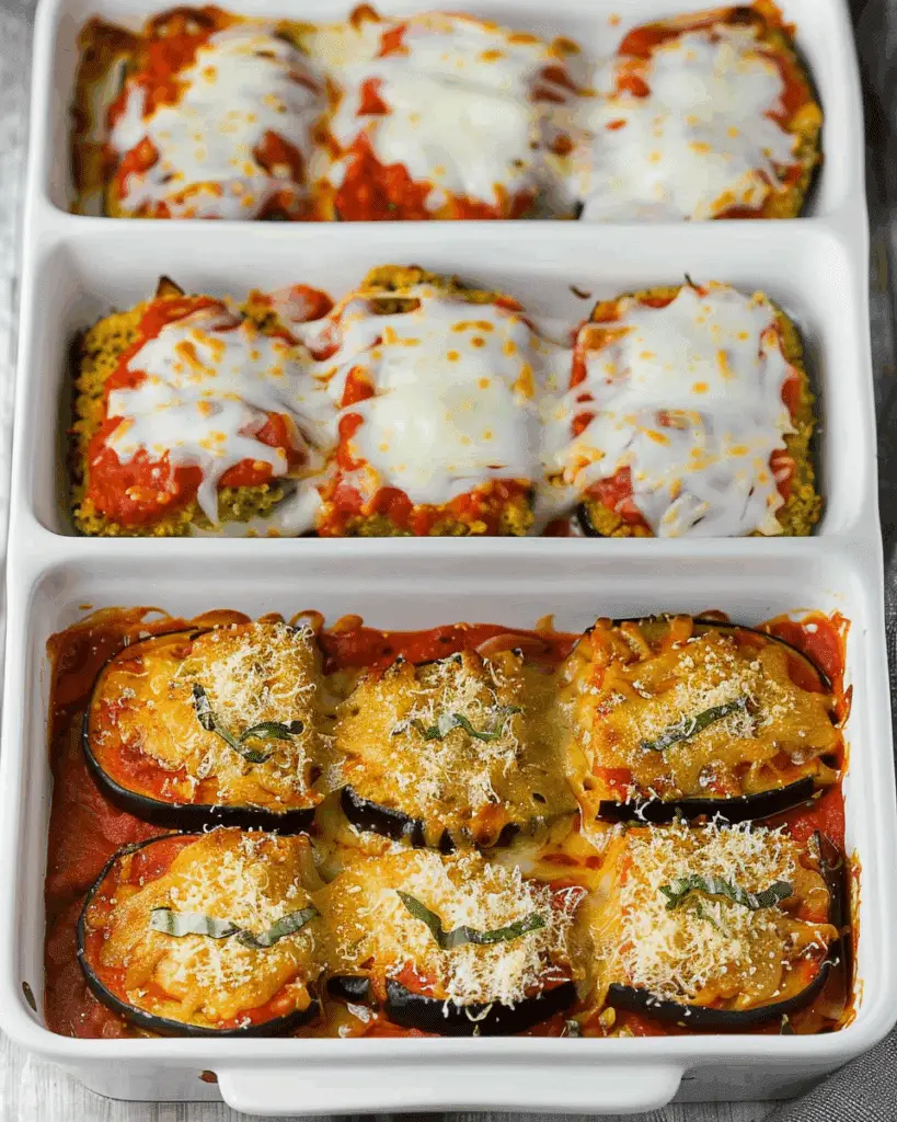 Baked Eggplant Parmesan