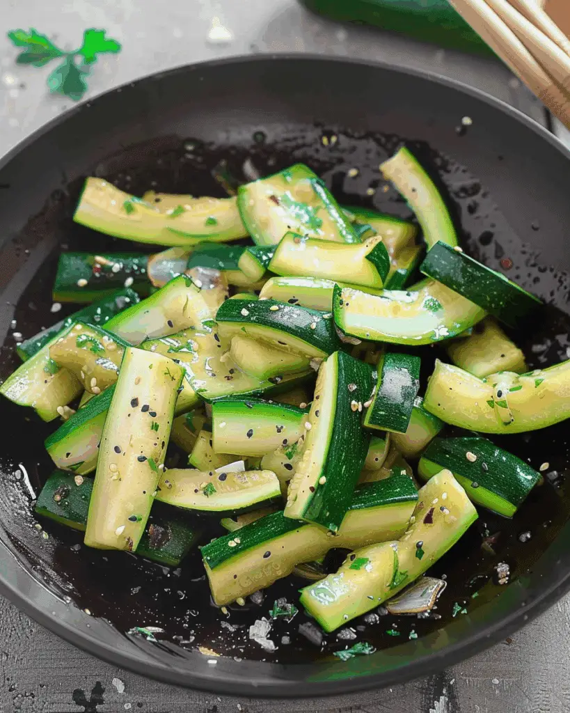 Hibachi Zucchini