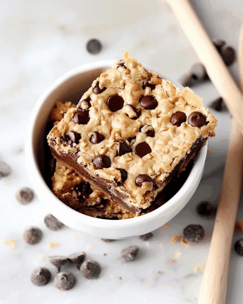 Oatmeal Chocolate Chip Bars
