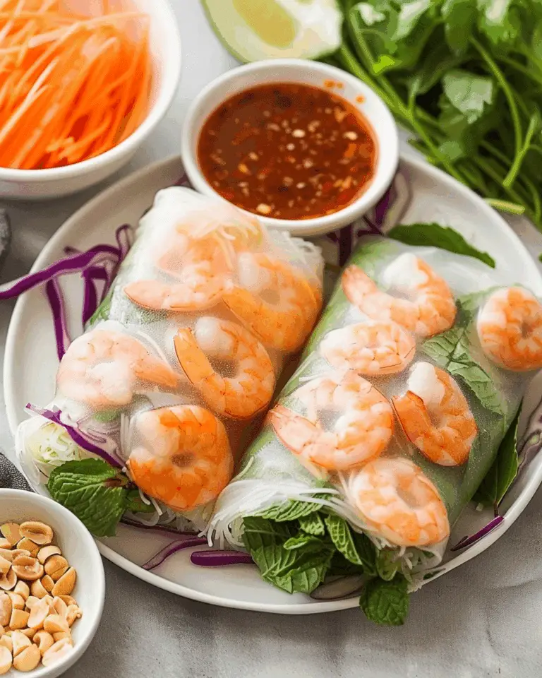 Summer Rolls with Shrimp