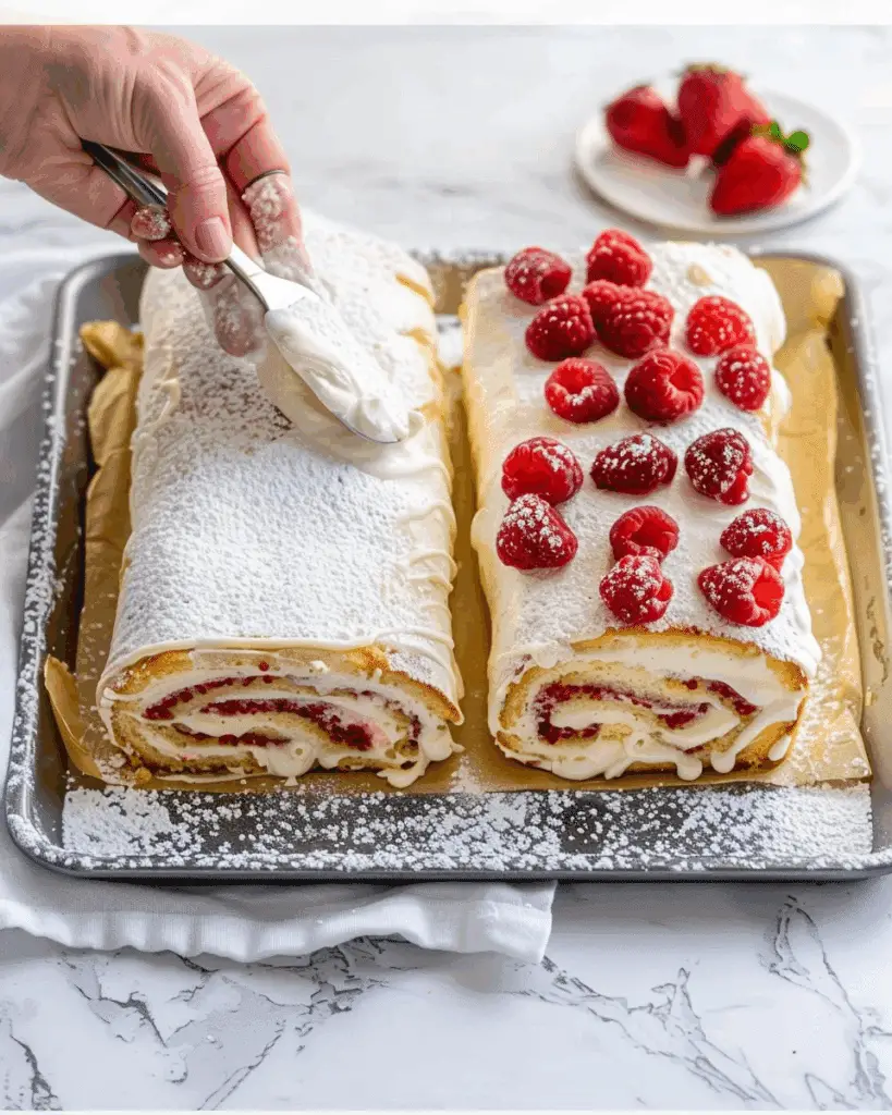Easy Vanilla Swiss Roll