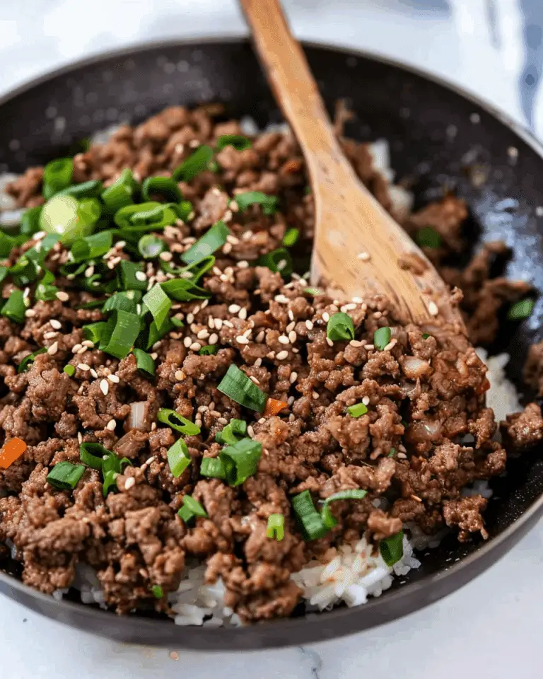 Korean Ground Beef Bowl