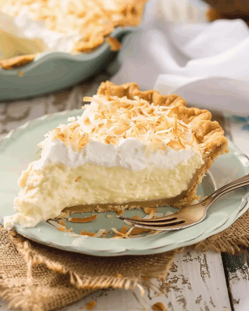 Easy Coconut Cream Pie recepe
