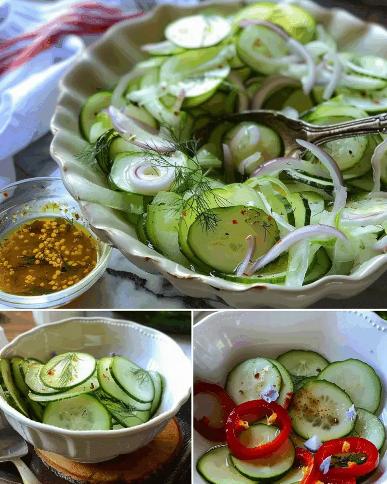 Grandma’s Cucumber Salad