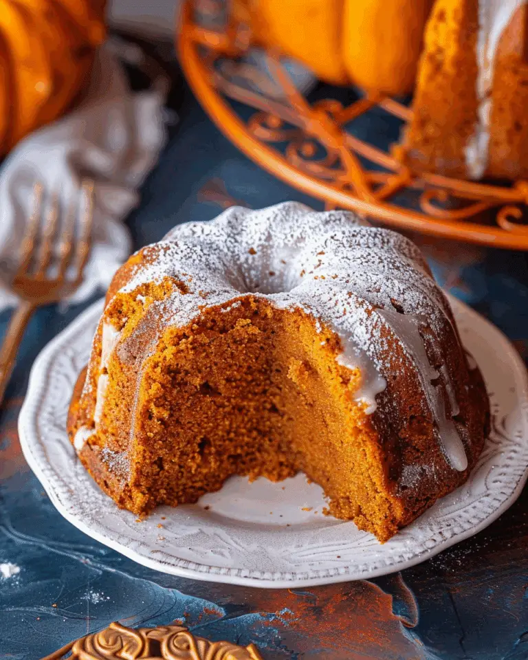 Pumpkin Bundt Cake