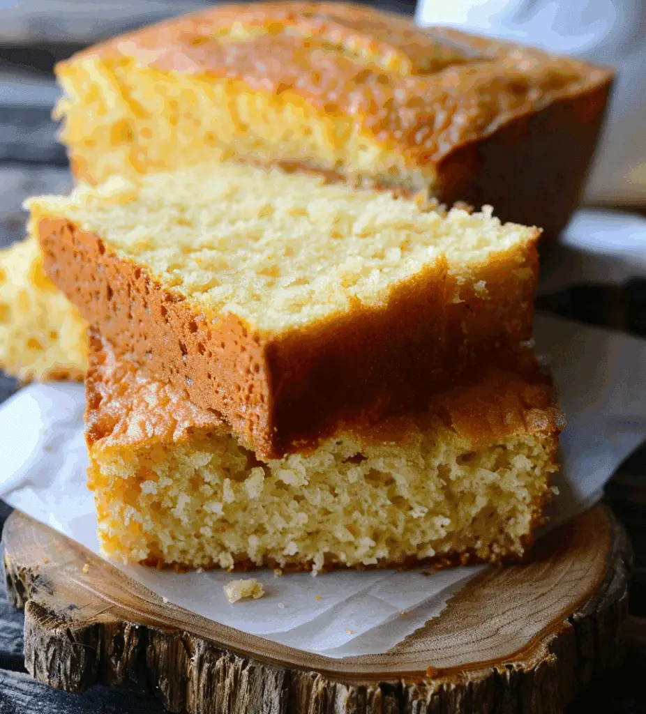 Easy Amish Sour Cream Cornbread