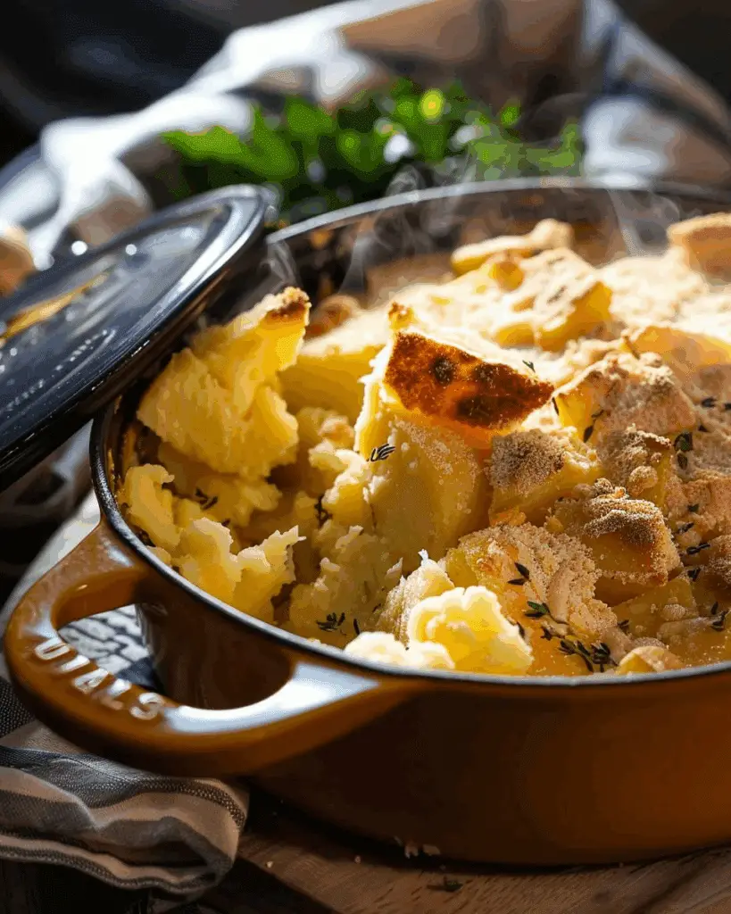 Cheesy Mashed Potato Casserole