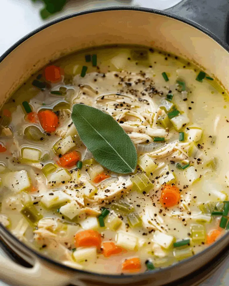Creamy Chicken Noodle Soup