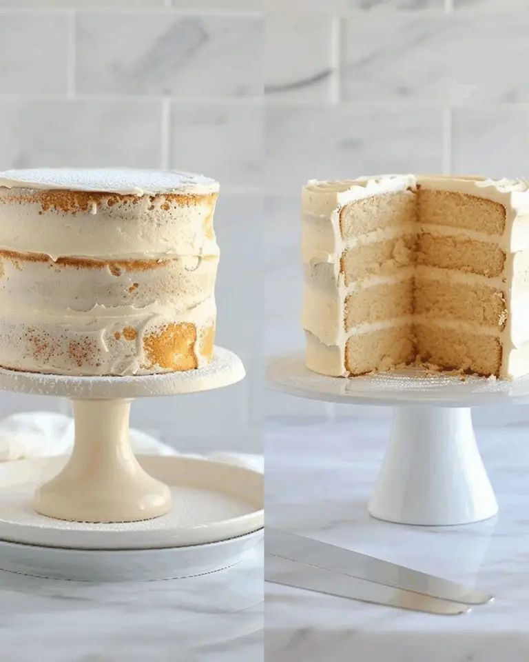 The Best Classic Vanilla Cake