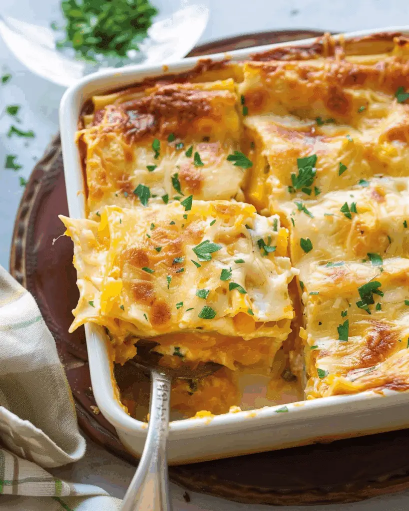 Butternut Squash Lasagna