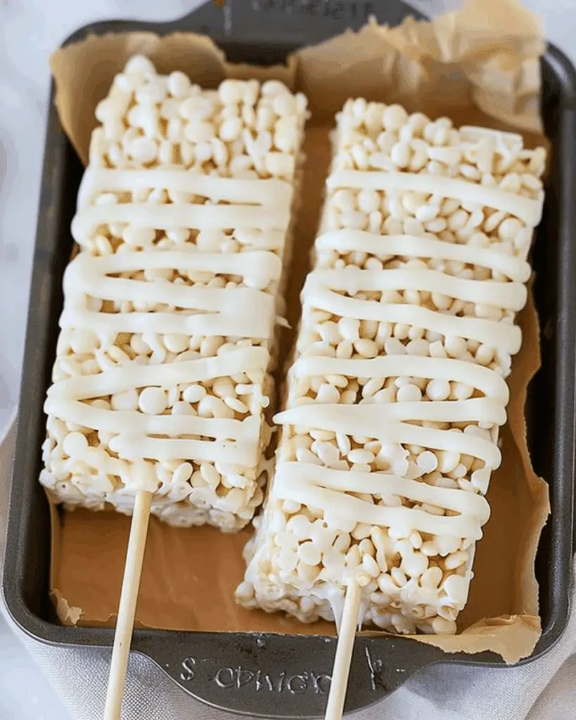 Halloween Mummy Rice Krispies