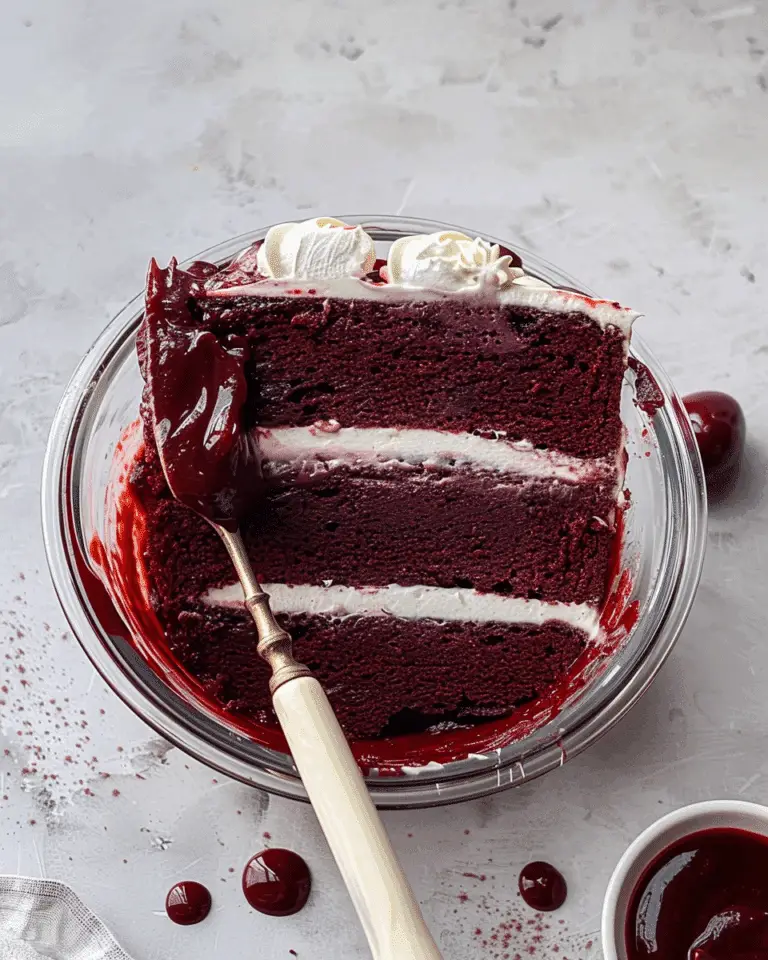 Molten Red Velvet Cakes