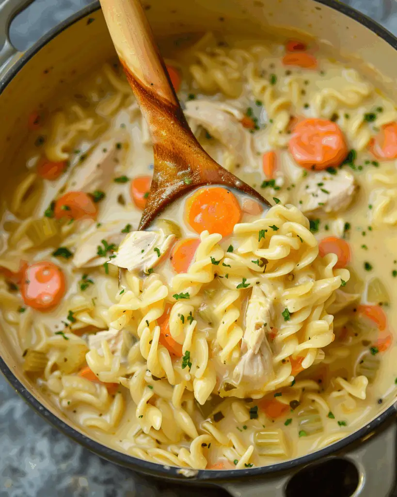 Crack Chicken Noodle Soup